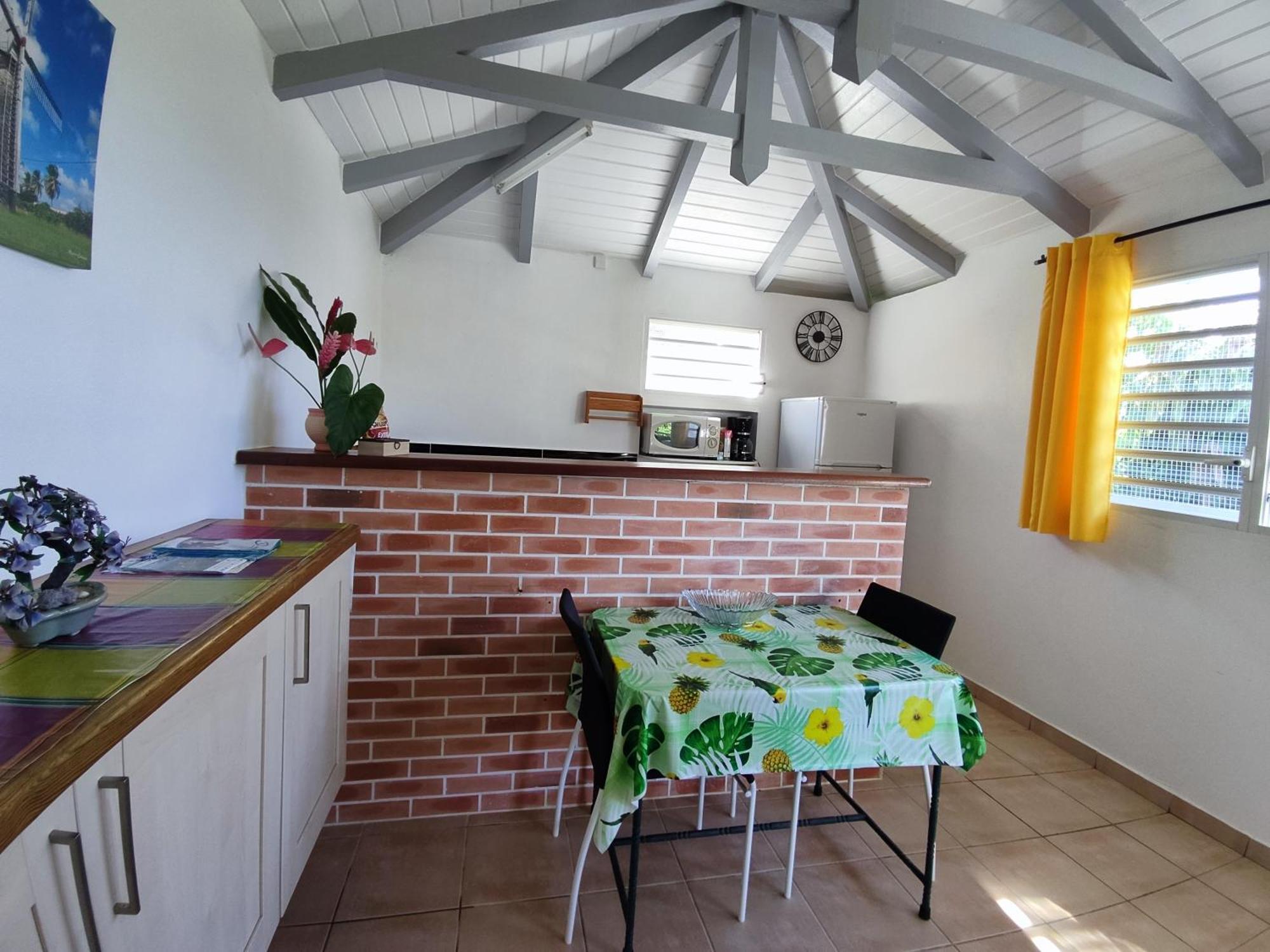 Bungalow With Sea View In Deshaies Rum bild