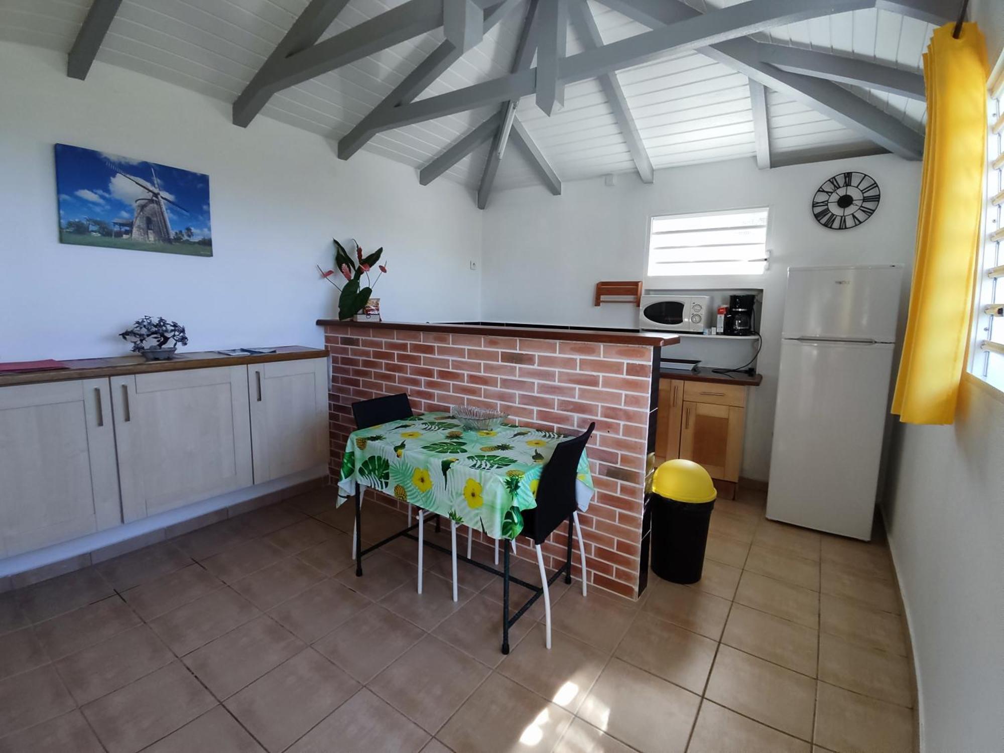 Bungalow With Sea View In Deshaies Rum bild